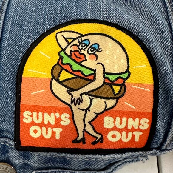 Levi's Trucker Vest Mens S Blue Denim Regular Fit Button Up Sun's Out Bun's Out - Picture 9 of 9